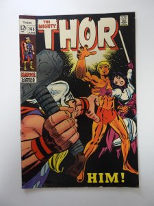 Thor #165 (1969)  1st full appearance of Warlock VG/FN condition