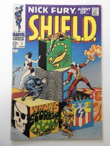 Nick Fury, Agent of SHIELD #1 VG/FN Condition!