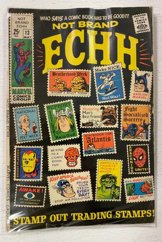 Not Brand Echh #13 Marvel 4.0 VG water stain (1969)