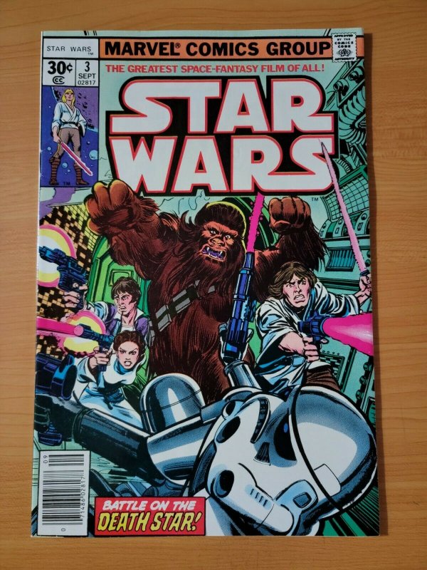 Star Wars #3 Newsstand Edition ~ NEAR MINT NM ~ 1977 Marvel Comics