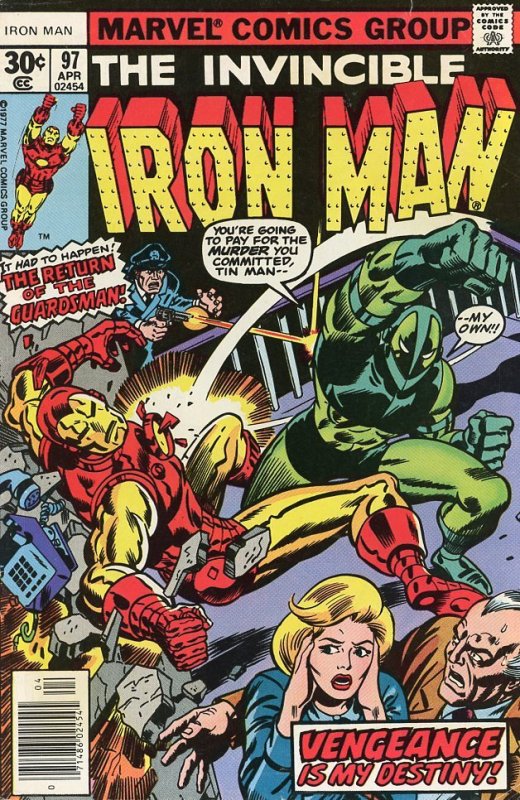 Iron Man 97  VG/F  1977
