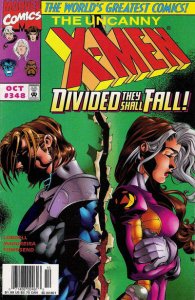 Uncanny X-Men, The #348 (Newsstand) VF ; Marvel | Joe Madureira Rogue Gambit