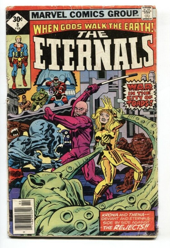 THE ETERNALS #8 1st  Karkas-Comic Book Marvel 1976 G