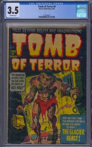 TOMB OF TERROR #4 CGC 3.5 PRE-CODE HORROR