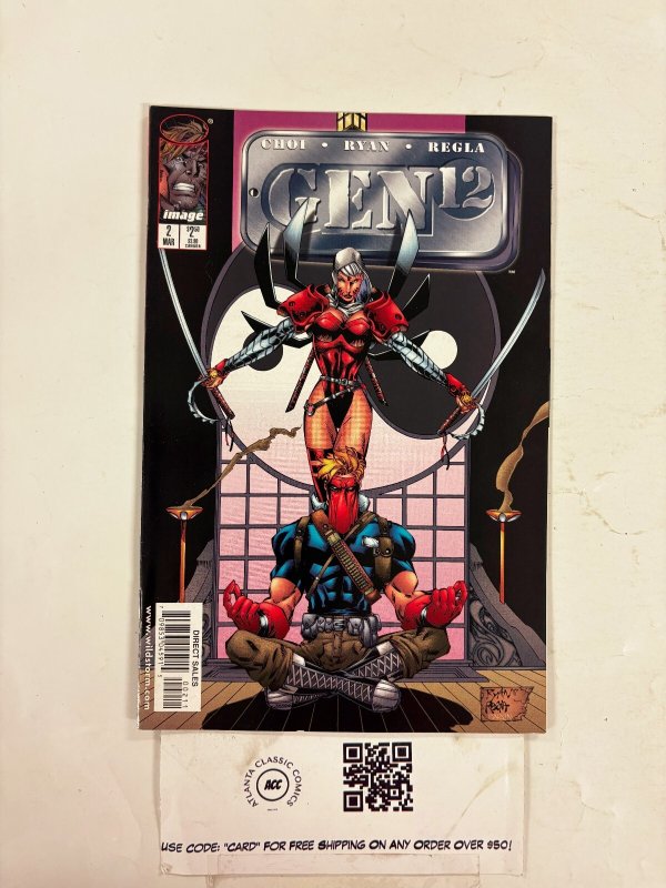 Gen 12 #2 NM Image Comic Books Grifter Bloodshot Backlash 27 HH114