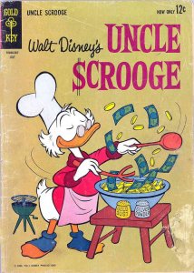 Uncle Scrooge (Walt Disney ) #43 FN ; Gold Key | July 1963 Cooking Cover