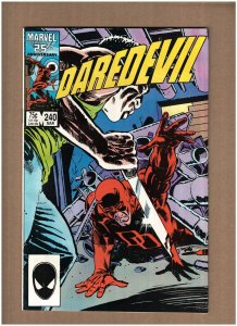 Daredevil #240 Marvel Comics 1987 Ann Nocenti VF+ 8.5