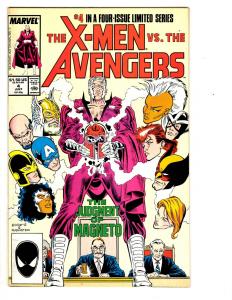 4 The X-Men vs. The Avengers Marvel Comic Books # 1 2 3 4 Wolverine Thor CB1