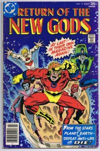Return of the New Gods #12 ORIGINAL Vintage 1977 DC Comics Darkseid
