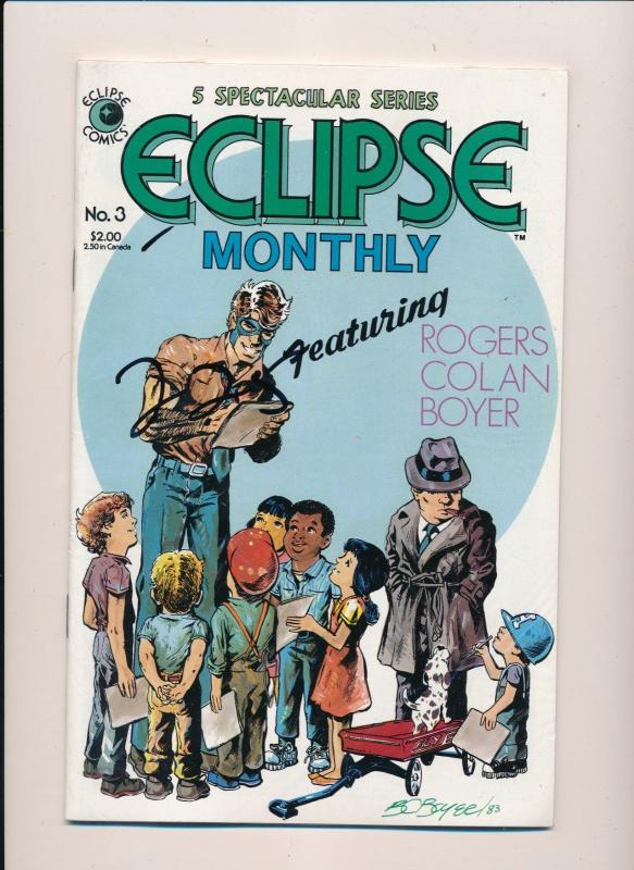 Eclipse Comics LOT of 5! ECLIPSE MONTHLY #3,#5,#7,#9,#10 VERY FINE (HX866) 