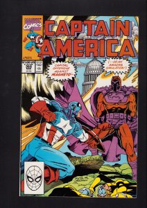 Captain America #368 - SIGNED BY MARK BAGLEY! (8.0) 1990