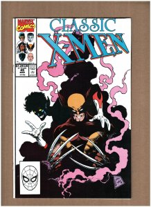 Classic X-Men #45 Marvel Comics 1990 John Byrne Wolverine VF 8.0