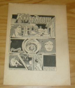 Kukawy #1 FN john thompson - extremely hard to find underground comix newspaper