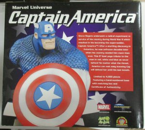 Captain America Marvel Universe Art Asylum Bust Diamond Select Toys #605/4000