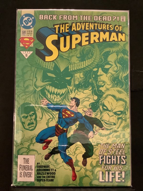 Adventures of Superman #500 Direct Edition (1993)