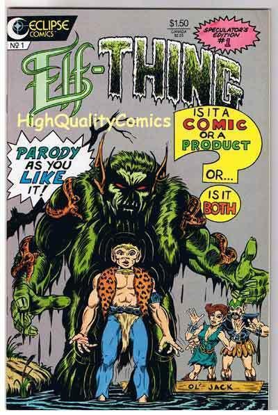 ELF-THING #1, VF/NM, Elfquest Parody, Marino, 1987, more indies in store