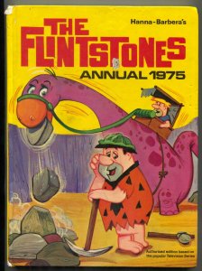 The Flintstones Annual 1975- UK hardback- Hanna Barbera