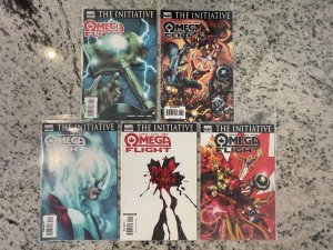 Omega Flight Complete Marvel Comics LTD Series # 1 2 3 4 5 X-Men Wolverine J903 