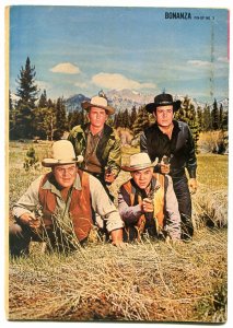 Bonanza Comics #2 1963- Gold Key TV Western VG+ 