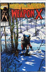 Marvel Comics Presents #77 Direct Edition (1991) Wolverine