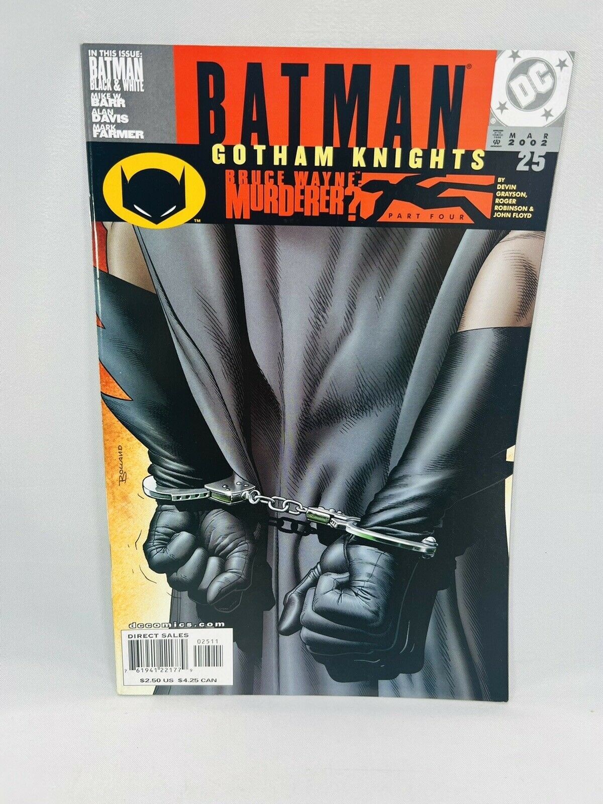 Batman: Gotham Knights #25 (Mar 2002, DC) [Bruce Wayne Murderer] Alan Davis  m 761941221779 | Comic Books - Modern Age, DC Comics, Batman, Superhero /  HipComic