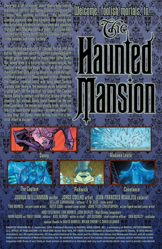 DISNEY KINGDOMS HAUNTED MANSION #05 (2017)  EM GIST | TRADE DRESS A