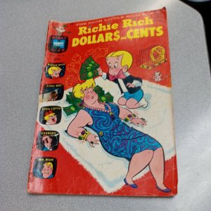 Richie Rich Dollars And Cents #24 Harvey Comics 1968 Giant Lotta Little Dot hits