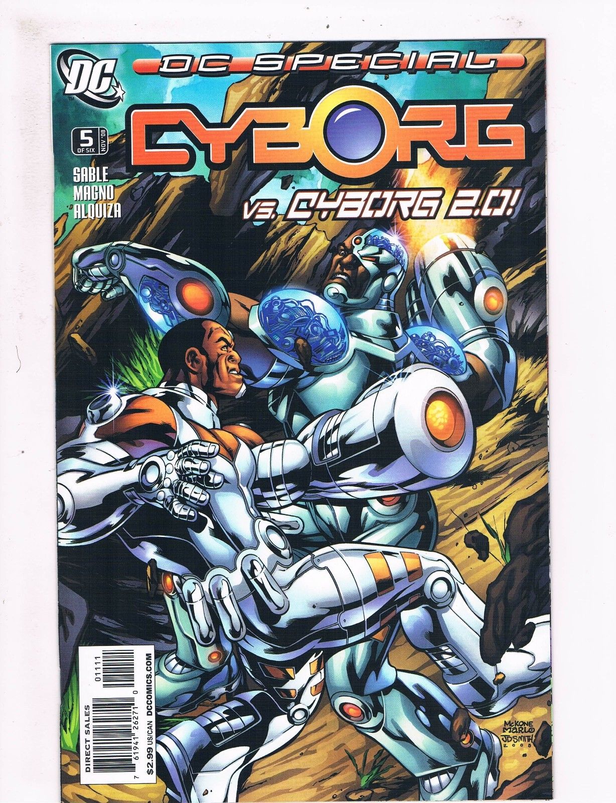 Dc Special Cyborg 5 Of 6 Nm 1st Print Dc Comic Book Teen Titans Robin Flash S61 Hipcomic