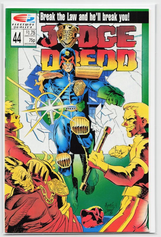 Judge Dredd #44 (1990) Judge Dredd