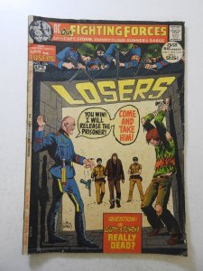 Our Fighting Forces #136 (1972) GD/VG Condition 2 in tear bc