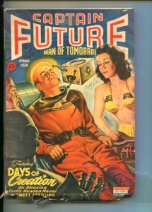 Captain Future Pulp Spring 1944-Days of Creation - Brett Sterling
