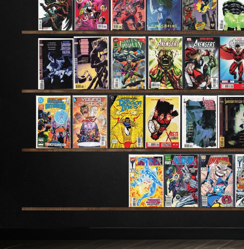 Huge Lot 140+ Comics with Darkhawk, Sandman Mystery Theatre & More!