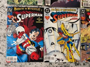 6 Superman DC Comic Books # 90 91 92 93 0 94 Batman Flash Atom Arrow J961