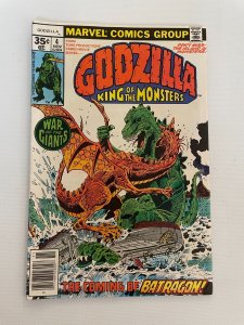Godzilla # 4 VF/NM Marvel Comic Book Toho Dinosaur Monster 13 J263