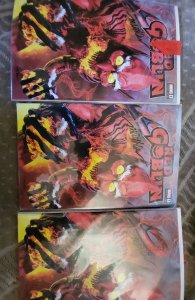Red Goblin #1 Mayhew Set of 3 with 1 Virgin Cover (2023) all signed