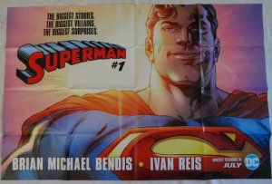 SUPERMAN  Promo Poster , 24 x 36,  2018, DC,  Unused more in our store 083