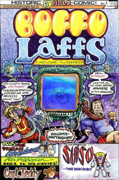 Boffo Laffs #1 FN ; Paragraphics | Hologram Cover