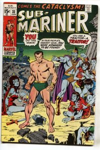 SUB-MARINER #33--1971--MARVEL--1st NAMORA--comic book
