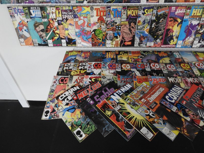Huge Lot 190+ Comics W/ X-Men, Conan, Avengers, 'Nam+ Avg Fine- Condition!