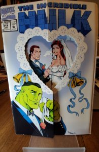 The Incredible Hulk #418 (1994) 1st Talos FN die-cut