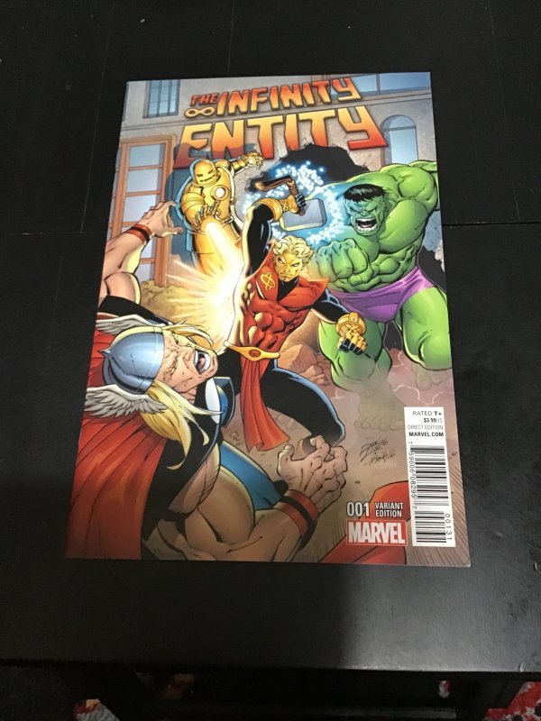 The Infinity Entity #1 Lim Variant Cover (2016) Jim Starlin story High-Grade NM-