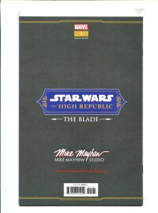 Star Wars: High Republic - The Blade #1 - Signed Mike Mayhew w/COA (9.2ob) 2022