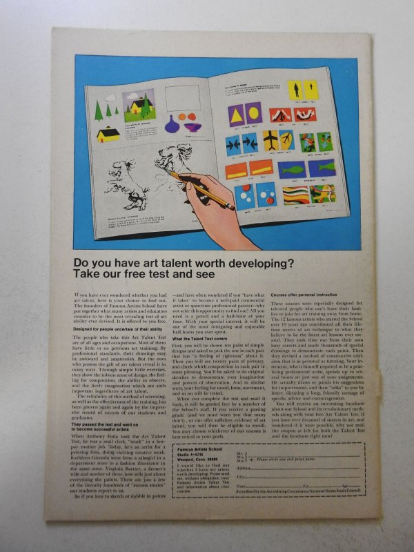 The Silver Surfer #13 (1970) VG cover and 1st 2 wraps detached bottom staple