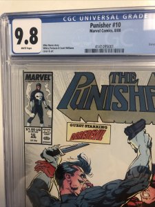 Punisher (1988) #10 (CGC 9.8 WP) Marvel Comics
