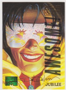 1995 Marvel Masterpieces Emotion Signature Series #58 Jubilee/Dave Devries