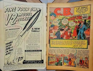 BOY COMICS #50 G/VG Lev Gleason 1950 Biro Cover CRIMEBUSTER PRE-CODE Golden Age