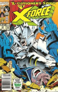 X-Force #17 (Newsstand) FN ; Marvel | X-Cutioner's Song 8