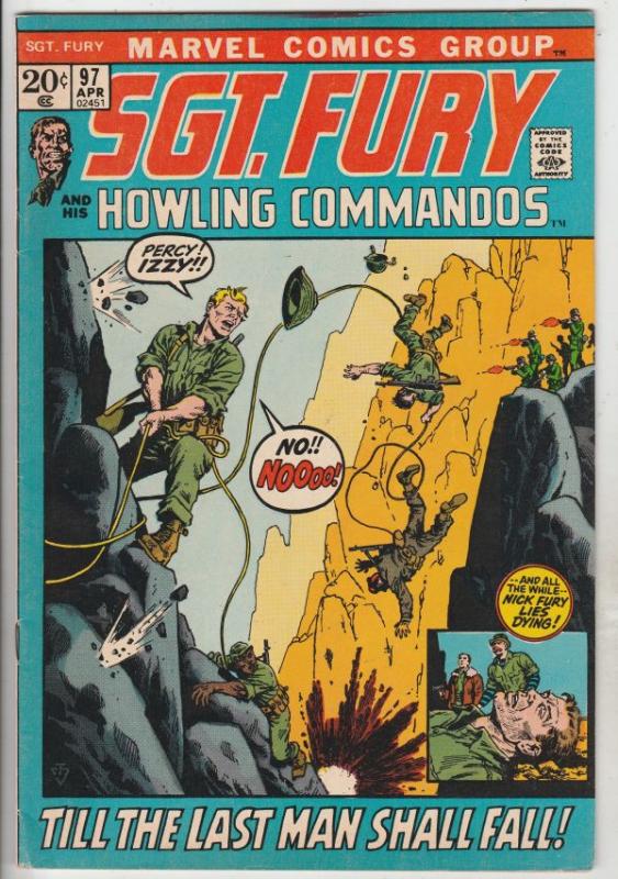 Sgt. Fury and His Howling Commandos #97 (Apr-72) VG Affordable-Grade Sgt. Fur...