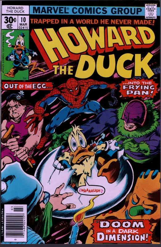 Howard the Duck #10 - 1st Series - 9.0 or Better