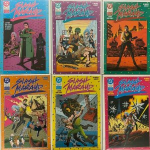 Slash maraud set:#1-6 8.5 VF+ (1987-88)